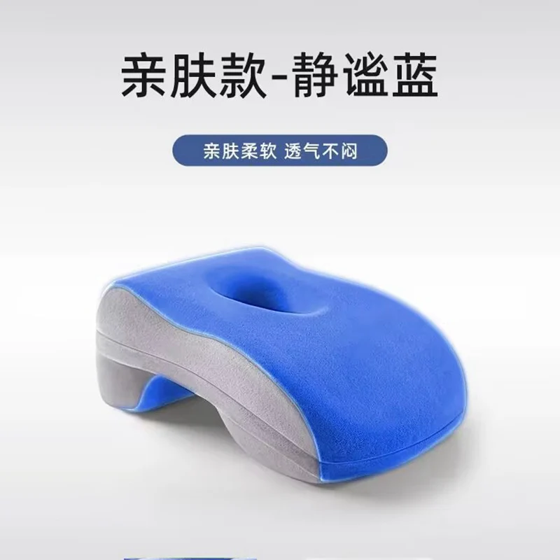Memory Foam Nap Pillow for Primary School Students, Summer Nap Pillow, Office Desk Removable and Washable Pillow