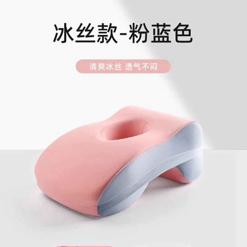 Memory Foam Nap Pillow for Primary School Students, Summer Nap Pillow, Office Desk Removable and Washable Pillow