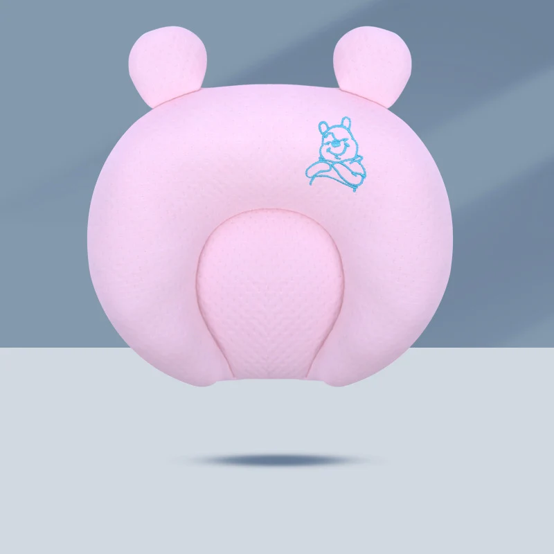 Baby Pillow, Baby Latex Pillow, Washable Imitation Eccentric Head Correction Head Shape, Breathable Newborn Shaping Pillow, Available in All Seasons