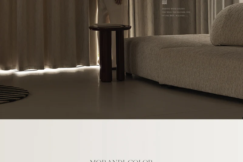 Cream Style Jacquard Curtain for Bedroom Premium Chenille Shading Living Room Bedroom French Light Luxury Shaoxing Curtain