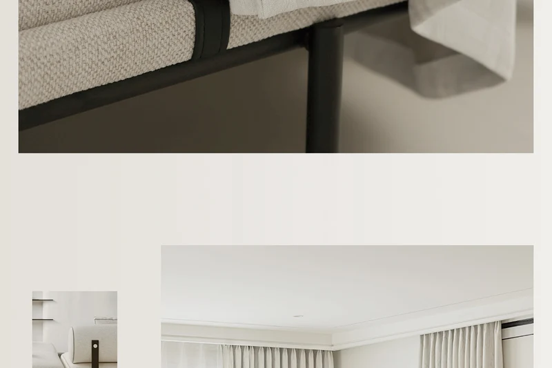 Cream Style Jacquard Curtain for Bedroom Premium Chenille Shading Living Room Bedroom French Light Luxury Shaoxing Curtain