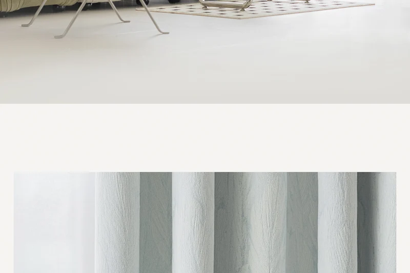 Cream Style Jacquard Curtain for Bedroom Premium Chenille Shading Living Room Bedroom French Light Luxury Shaoxing Curtain