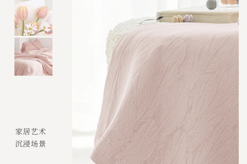 Cream Style Jacquard Curtain for Bedroom Premium Chenille Shading Living Room Bedroom French Light Luxury Shaoxing Curtain