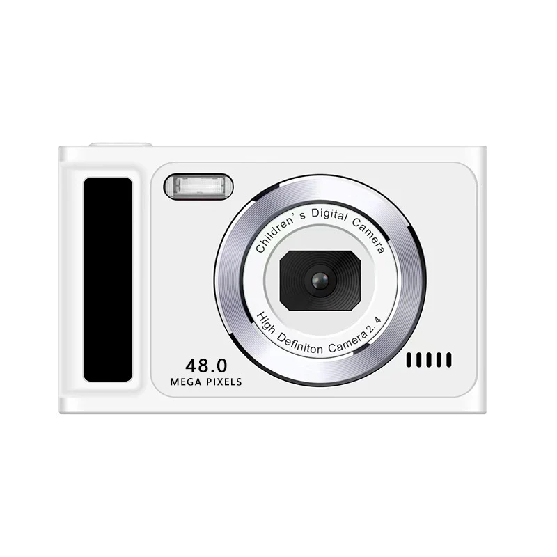 Explosions student campus camera CCD entry-level portable small high-definition digital card machine double camera can take selfies