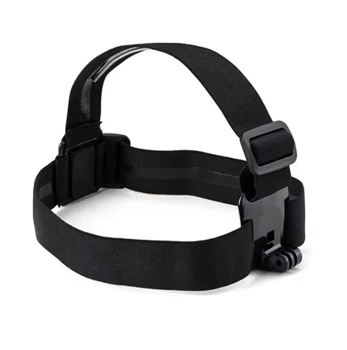 Head-mounted mobile phone fixed bracket riding first-person perspective shooting bracket sports camera motorcycle riding chest strap