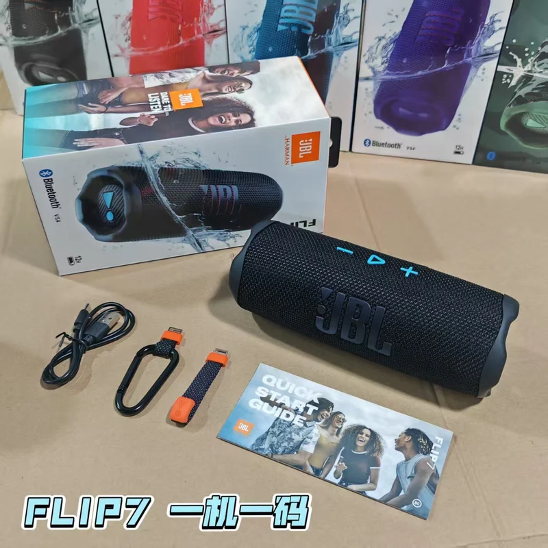 For foreign trade FLIP 60000 flower tube 7 generation bluetooth speaker wireless mini outdoor portable subwoofer waterproof audio