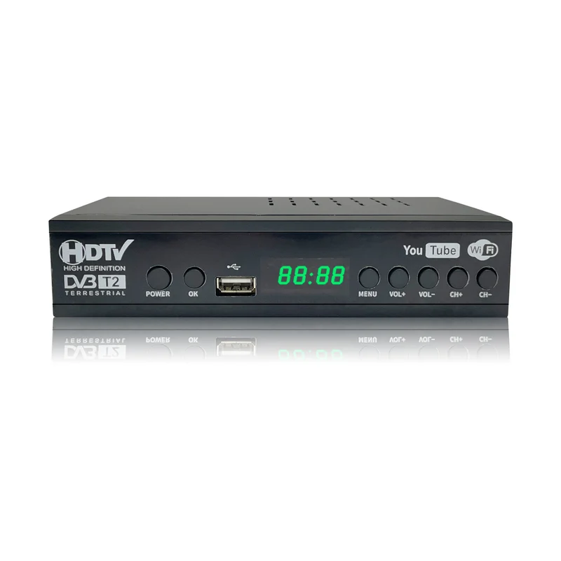 Cross-border Source Factory DVB-T2 Indonesia WiFi Digital TV Ground Wave Top Intelligence