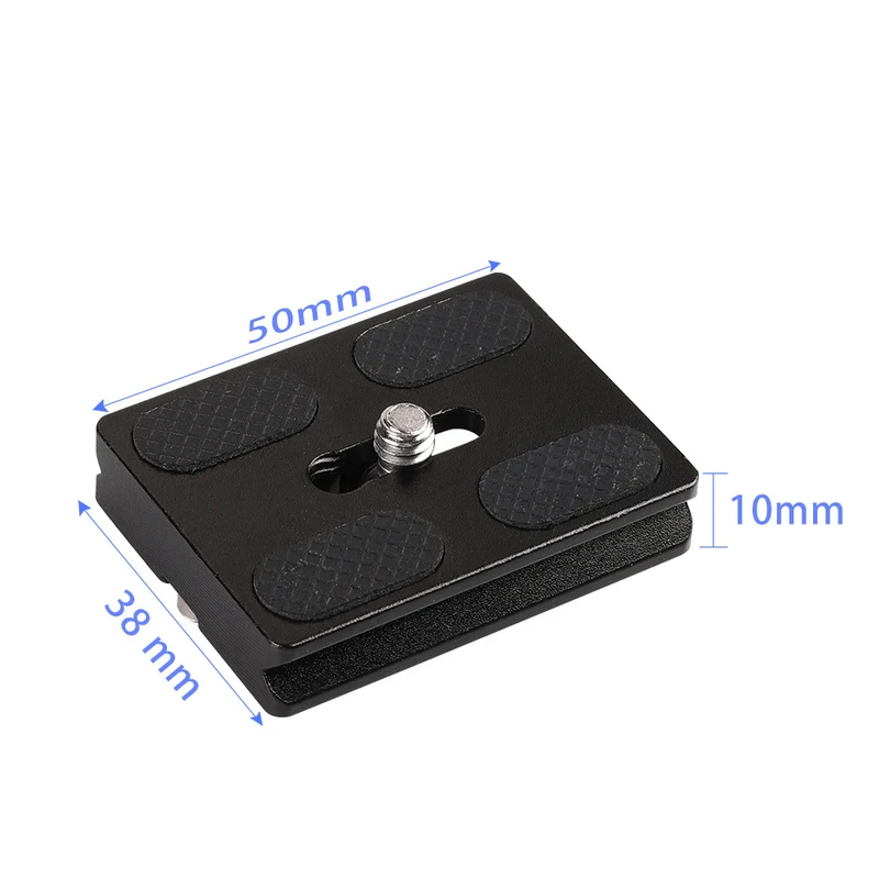 Wholesale Slr Quick Release Plate Camera Aluminum Alloy Pu60 Base Ptz Pu Base Plate Universal Quick Release Plate Quick Release Seat