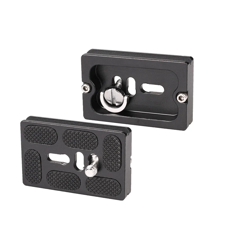 Wholesale Slr Quick Release Plate Camera Aluminum Alloy Pu60 Base Ptz Pu Base Plate Universal Quick Release Plate Quick Release Seat