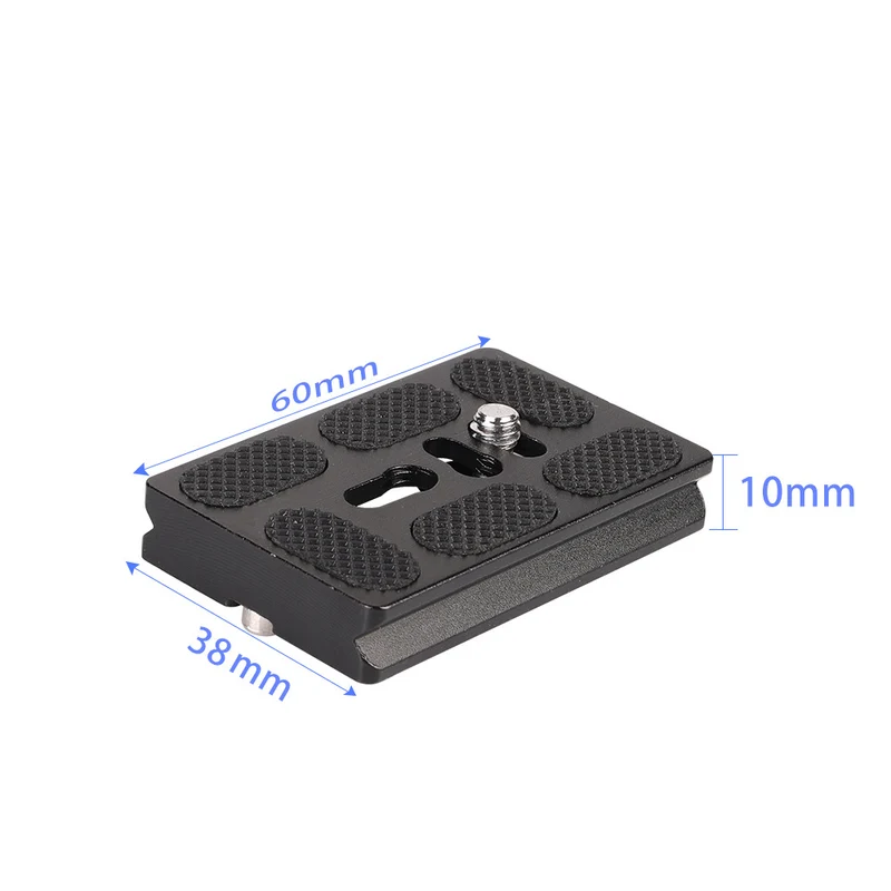 Wholesale Slr Quick Release Plate Camera Aluminum Alloy Pu60 Base Ptz Pu Base Plate Universal Quick Release Plate Quick Release Seat