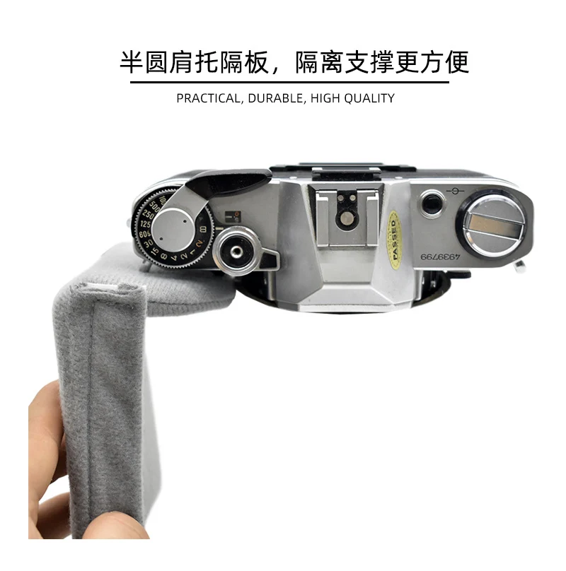 Cross-border camera bag camera bag partition shock pad partition split block wholesale thickened cushion buckle pad