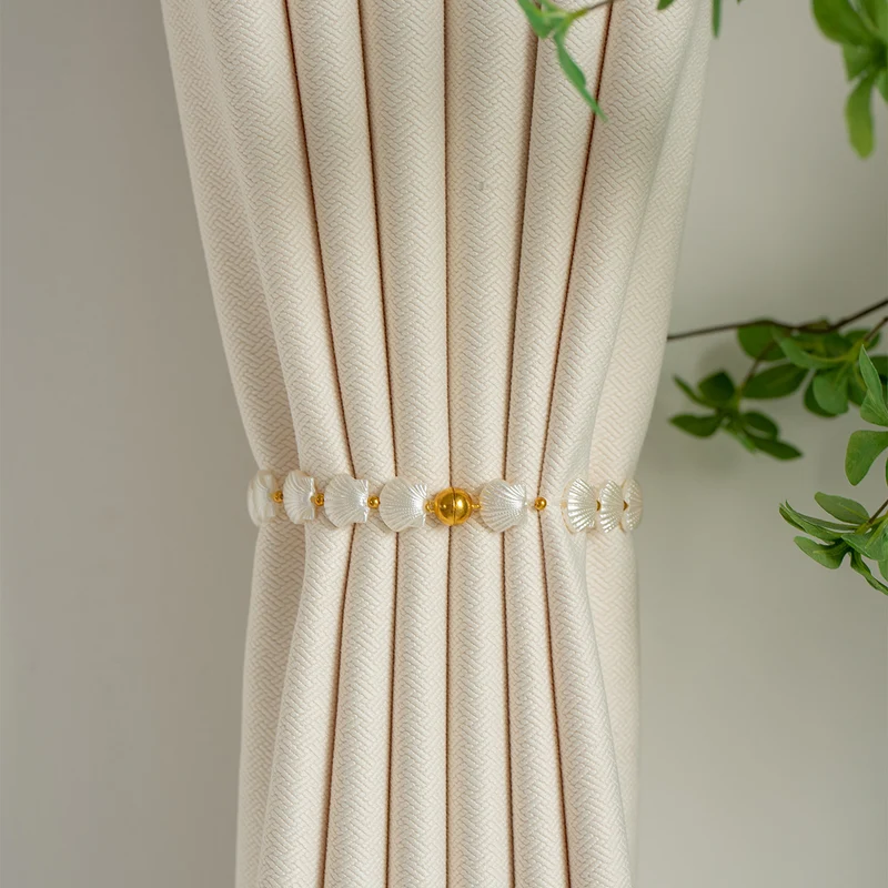 Cross-border hot selling simple curtain strap curtain buckle European and American living room bedroom curtain rope manufacturers wholesale SHEIN