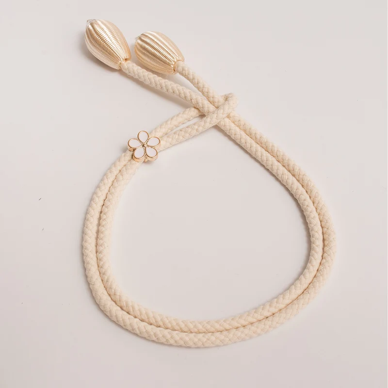 Cross-border hot selling simple curtain strap curtain buckle European and American living room bedroom curtain rope manufacturers wholesale SHEIN