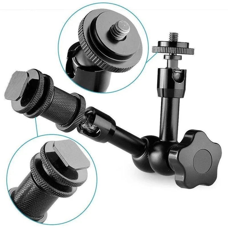 Magic hand crab clamp universal bracket 7 inch stainless steel magic hand multi-function mobile phone bracket 11 inch magic hand