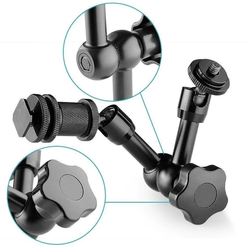 Magic hand crab clamp universal bracket 7 inch stainless steel magic hand multi-function mobile phone bracket 11 inch magic hand