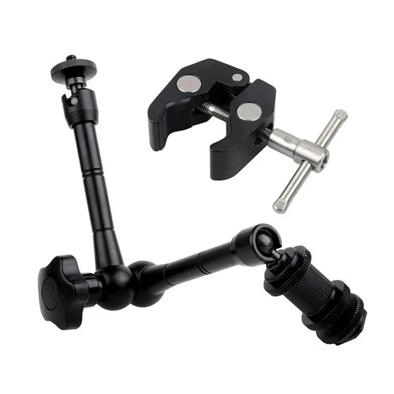 Magic hand crab clamp universal bracket 7 inch stainless steel magic hand multi-function mobile phone bracket 11 inch magic hand