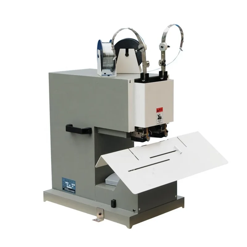 Automatic Spiral Wire Stitching Machine Book Binding Machine Two Head