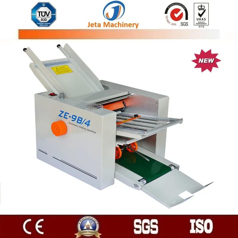[JT-ZE-9B/4] Hot Sell Automatic Paper Tri Fold Machine