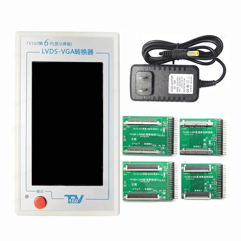 Silman TV160 6th 7th LVDS -VGA Converter Tv Mainboard/motherboard Tester Tools Converter Tester