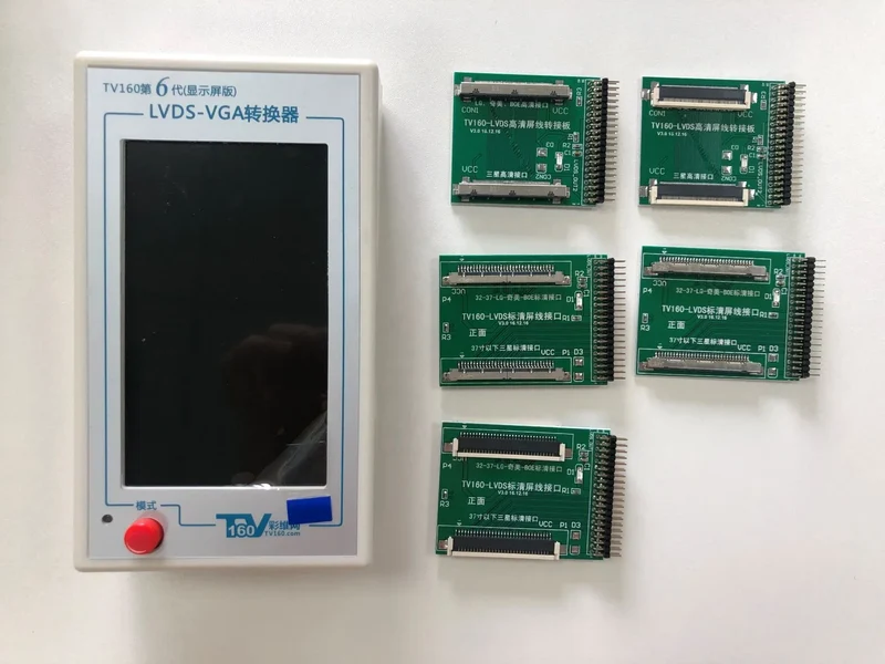 Silman TV160 6th 7th LVDS -VGA Converter Tv Mainboard/motherboard Tester Tools Converter Tester