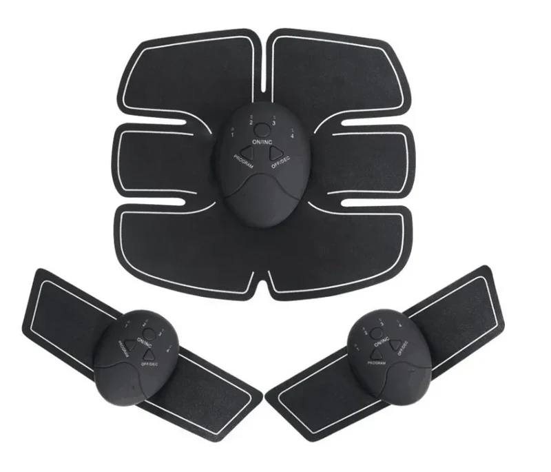 Hot Sell Rechargeable ABS ab TENS Unit Electro Pulse Belly Muscle Stimulator Trainer for People Workout Fitness