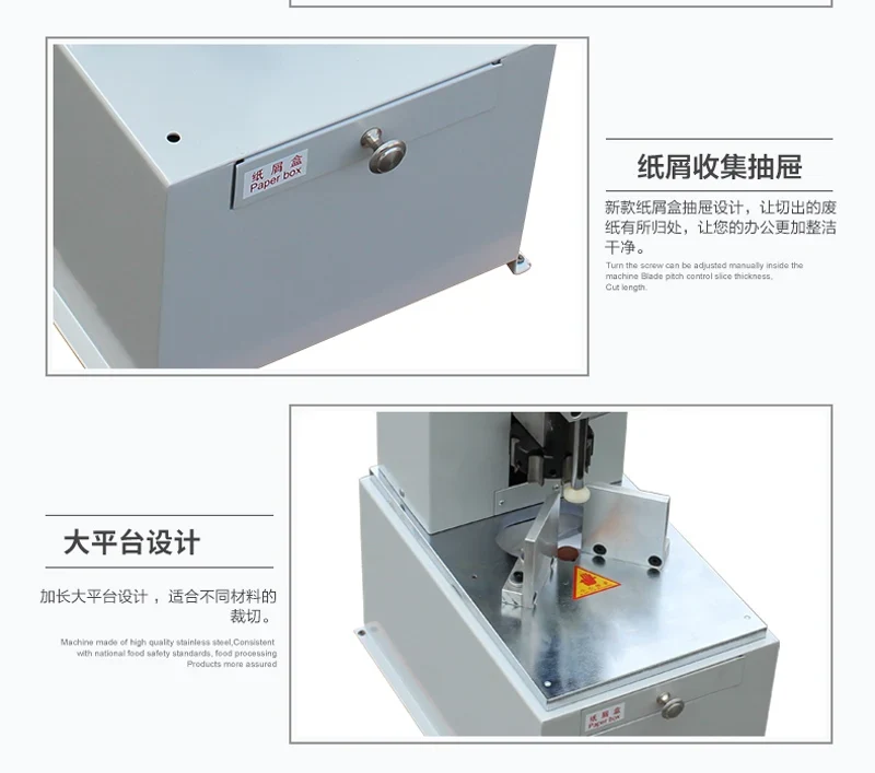 Manual Round Corner Cutter Cutting Guillotine Machine