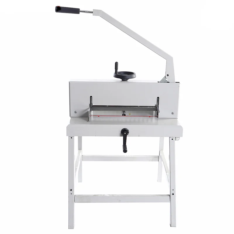 Hand Operated Clamp and Push Paper A3 Stack Paper Cutter Machine Manufacturer Directly Sale