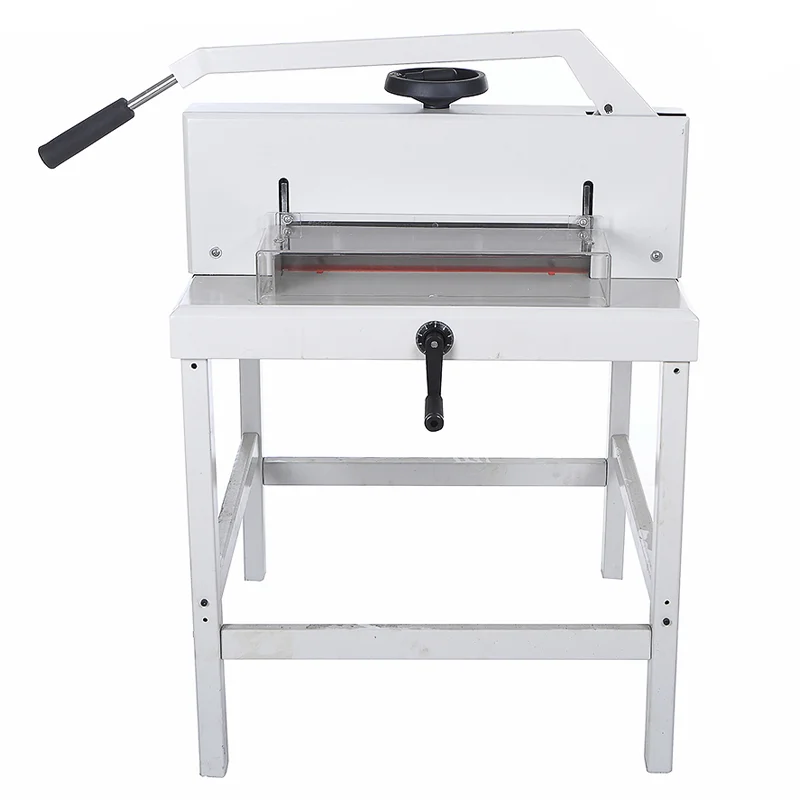 Hand Operated Clamp and Push Paper A3 Stack Paper Cutter Machine Manufacturer Directly Sale