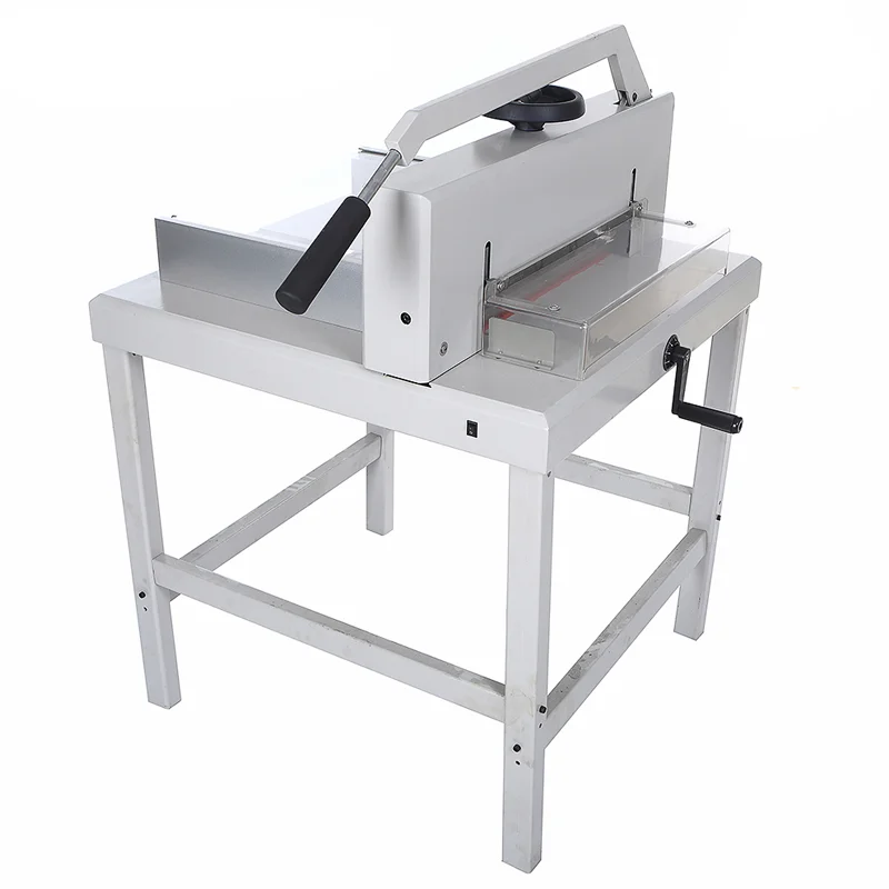 Hand Operated Clamp and Push Paper A3 Stack Paper Cutter Machine Manufacturer Directly Sale