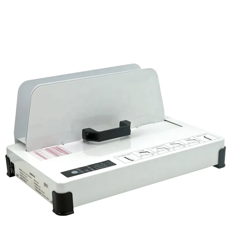 WD-50 Desktop Manual Hot Melt Glue Book Binding Machine