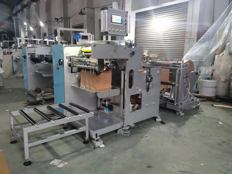 FD-320S High Speed Boarding Pass Ticket Label Paper Folding Machine Folding Stack 80 M/min Production Capacity 1 Person 320 Mm