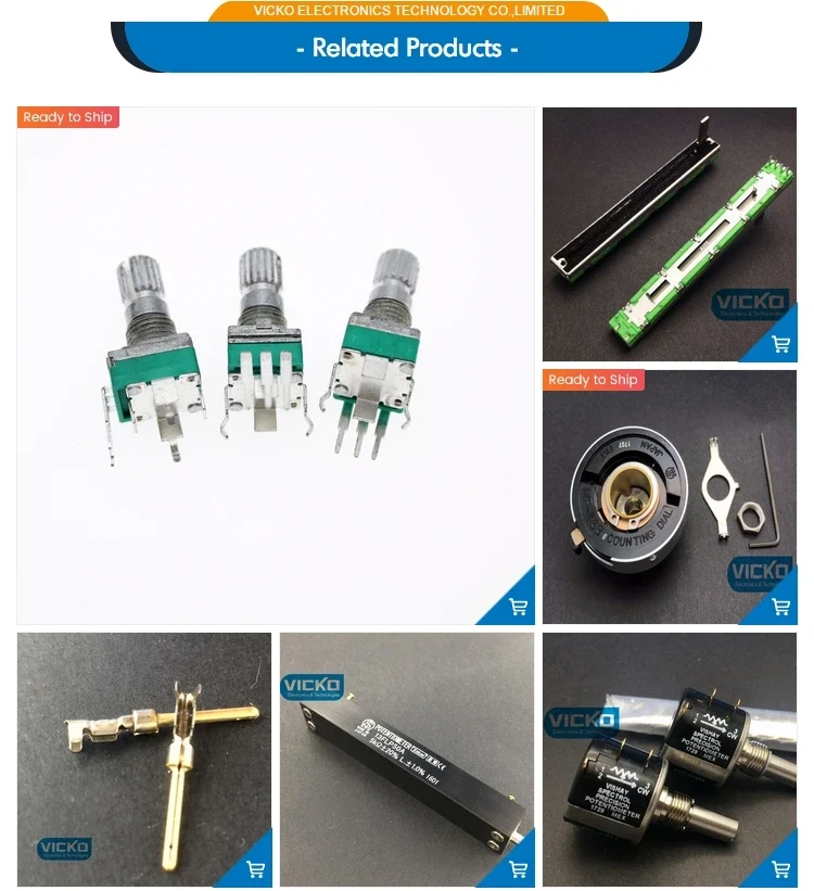 ORIGINAL TOCOS RVQ24 RVQ24YN RVQ24YN03 20F B502 20S B5K 5K long-life carbon film potentiometer switch