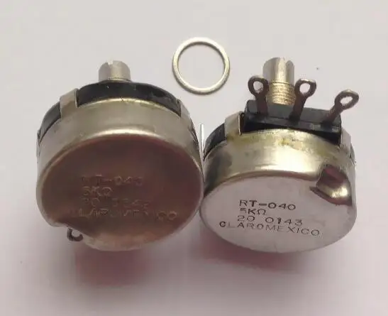 VK Mexico CLARO RT-040 5K 20 5K 45 Degrees Potentiometer Switch with 21mm Shaft Length and Thread Electronic Components