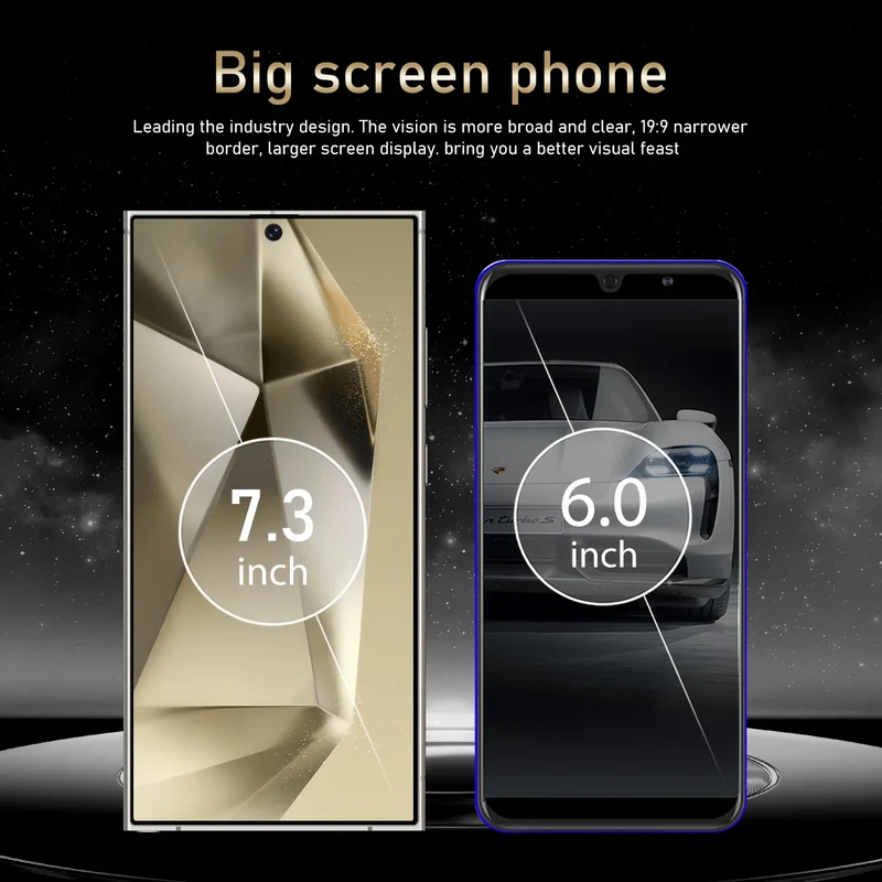 Hot Sale Products Case Shockproof Mobile Phone Accessories for S24 Ultra 6.8 Inch Screen 48+108MP Mobile Phones 16ROM+1RAM