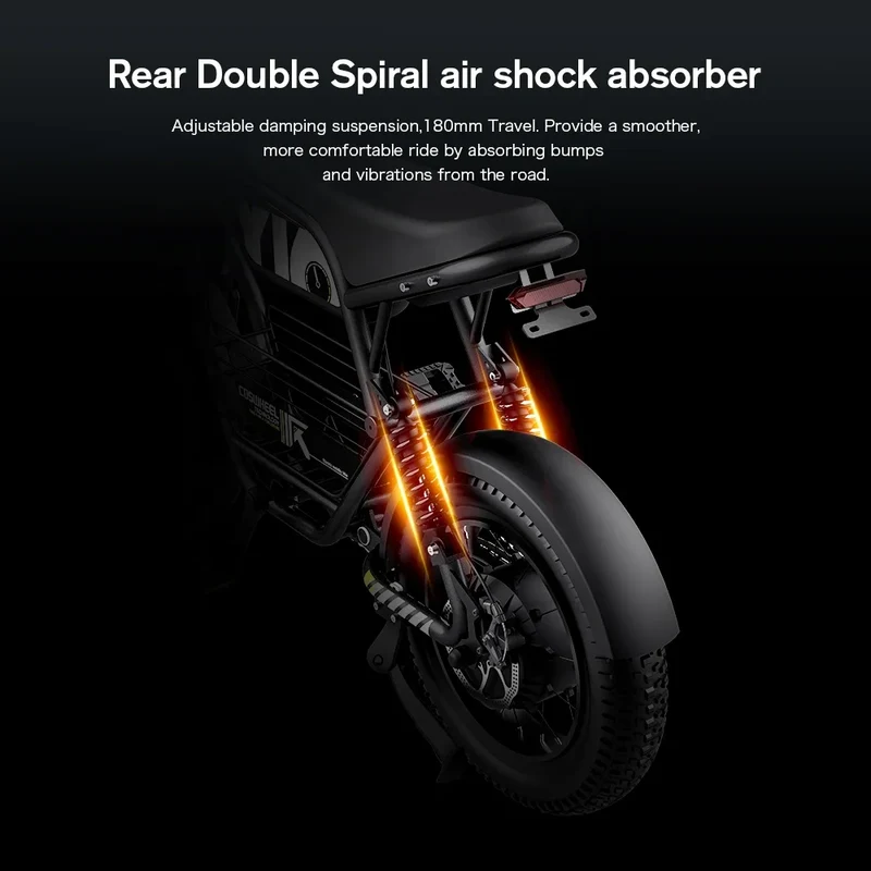 COSWHEEL Y16 Electric Bicycle Eu Stock Fast Delivery 1000w High Speed Electric Beach Bike