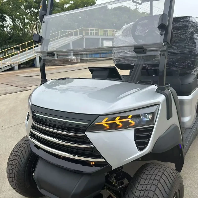 Factory Direct Sales Golf Cart Car 48v 4 Seater 2025 Golf Cart for Farm Park Beach Scenic Spots