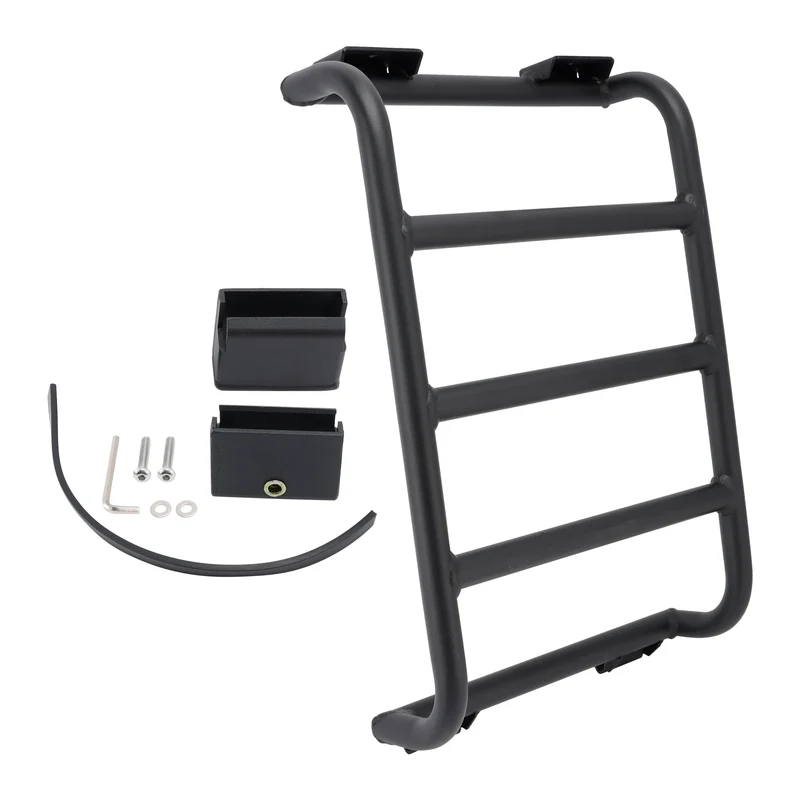 Rear Window Ladder For Jeep Wrangler JL JLU Luggage Ladder Rack 2018-2024