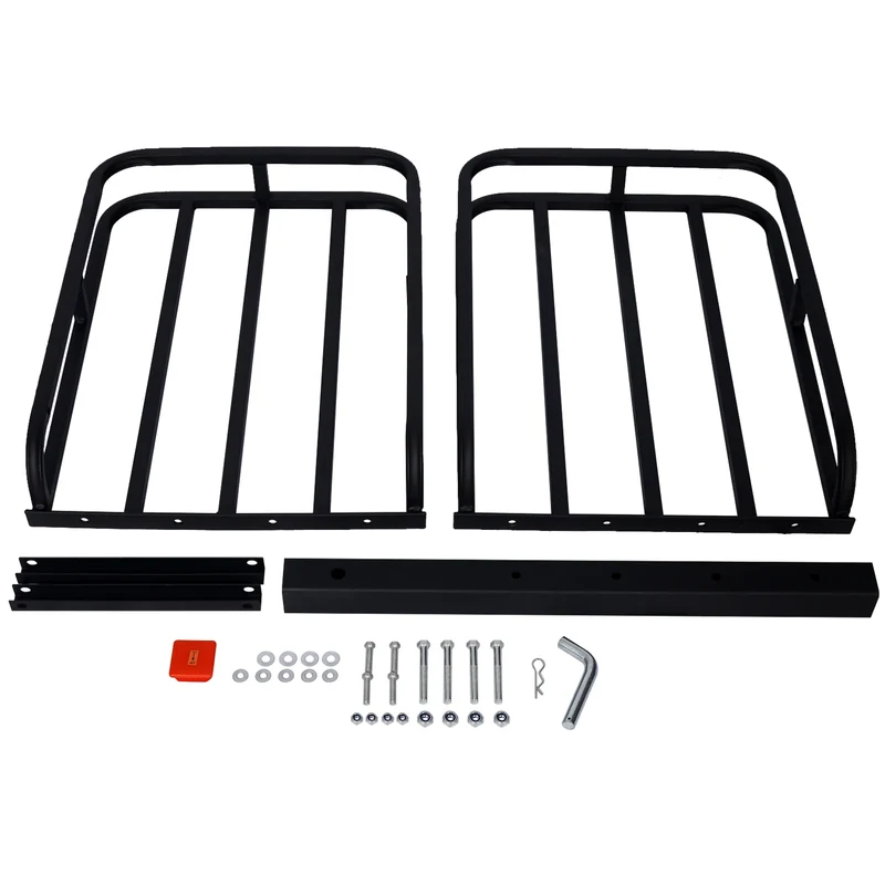 US Stock Universal Heavy Duty Steel Luggage Cargo Carrier Platform Basket Rear Cargo Rack for SUV