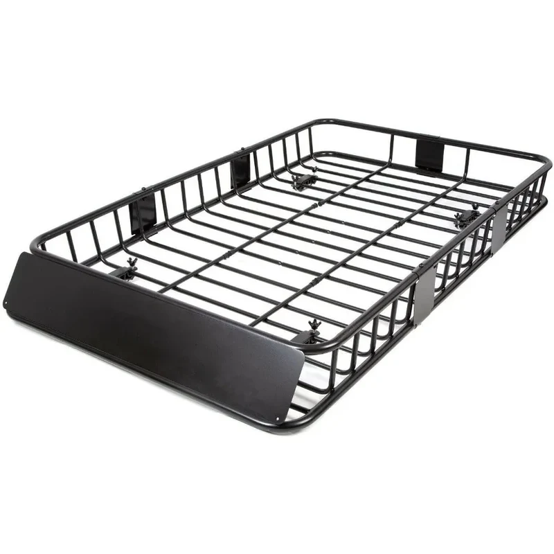 64'' Universal Roof Rack w/Extension Cargo SUV Top Luggage Carrier Basket Holder