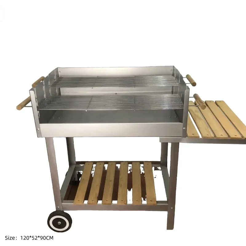 Bbq Pod Charcoal Commercial Bbq Smoker Buiten Keuken Stainless Steel Bbq Grill Donut Boat Portable Charcoal Bbq Grill Boat Set