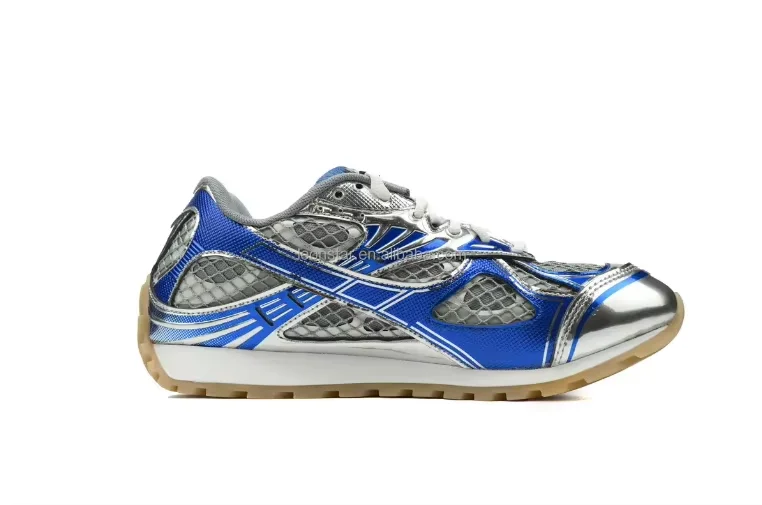 Designer Shoe Free Shipping Top Quality bv Orbit Low-top Casual Running Shoes Silvery Retro Sneakers Fashion Walking Style Shoes