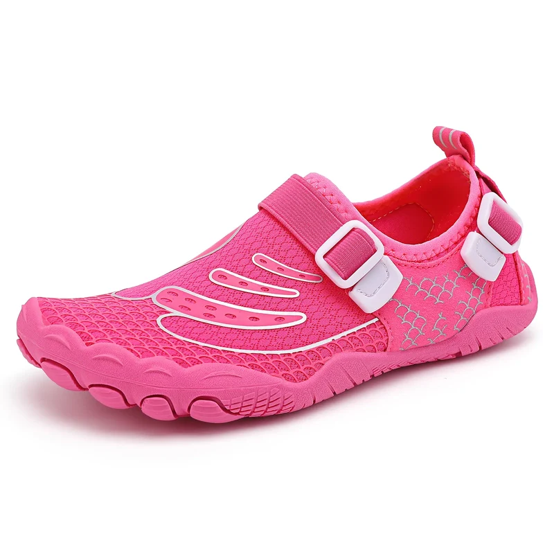 2027 NEW KJ Fly Knit Breathable Outdoor Beach Pool Walking Sports Trail Wading Water Shoes Non Slip Barefoot Running Shoes