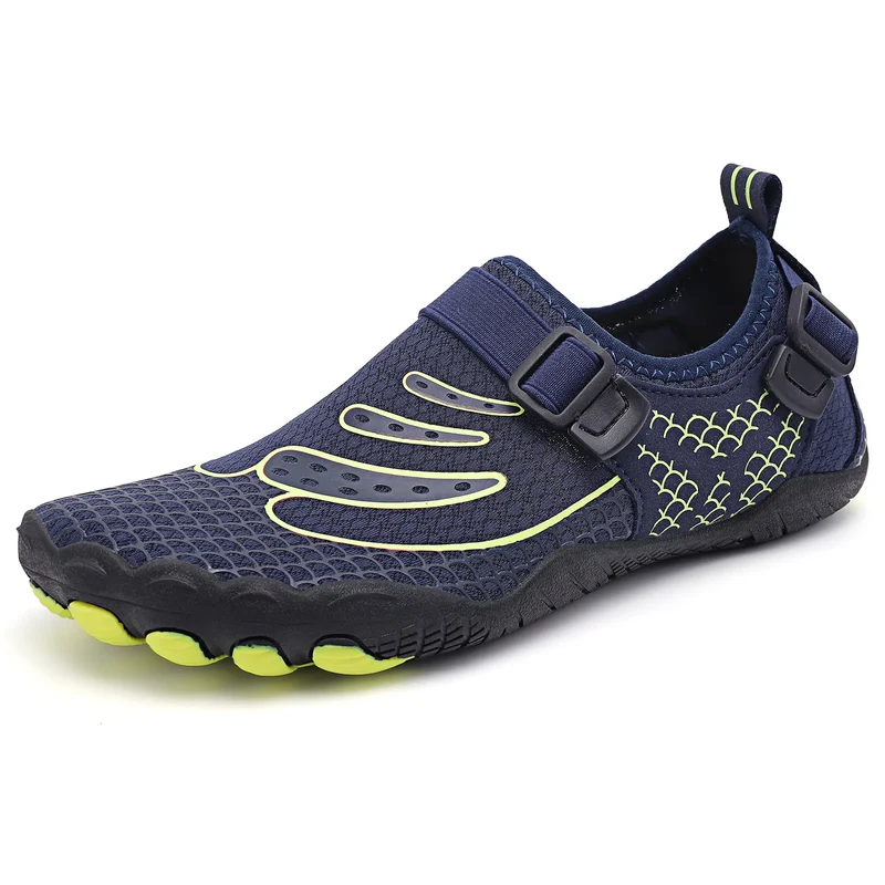 2027 NEW KJ Fly Knit Breathable Outdoor Beach Pool Walking Sports Trail Wading Water Shoes Non Slip Barefoot Running Shoes