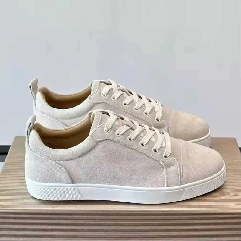 High-quality Men's and Women's Red-soled Sports Shoes with Anti-slip Properties Trendy Design Red Bottoms for Men Shoes