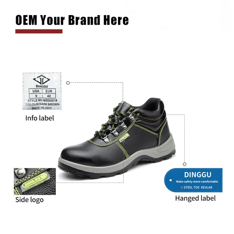 Men's Steel Toe Anti-Puncture Breathable Lightweight Indestructible Men's Breathable Woven Knit Shock Absorption Running Shoes