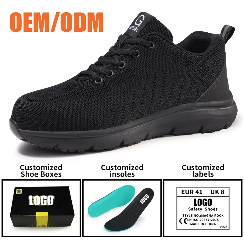 GUYISA Popular New Trend Brand Factory Directly Supplies Waterproof Non-slip SRC Safety Sports Shoes