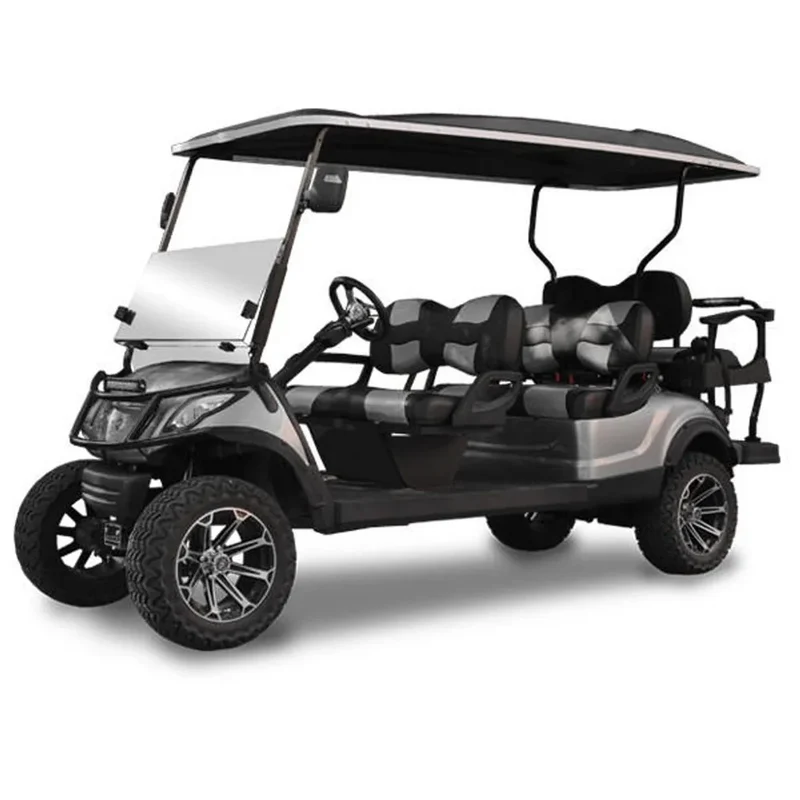 Golf Push Cart Golf Buggy Utility Vehicle Strong Chassis Smooth Drive for Outdoor Recreation