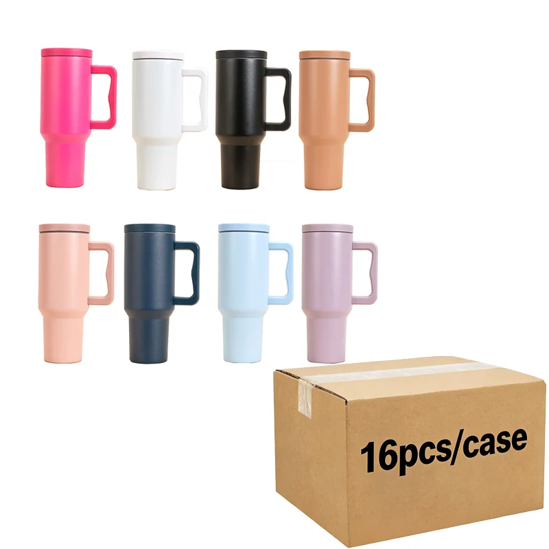 Us Warehouse 40 OZ Sparkle Rhinestone Rust Resistant Travel Mug Silicone Boots 40OZ Tumbler for Home Office Outdoor Daily Use