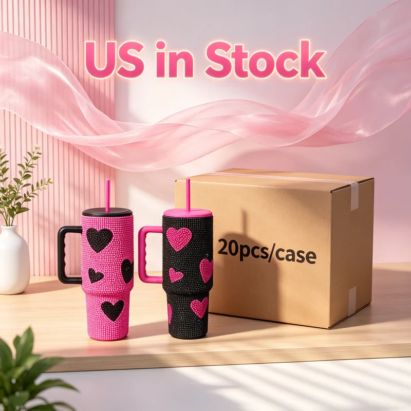Us Warehouse 40 OZ Colorful Rainbow Plated Insulated Sports Bottle Usa 40 OZ Tumblers for Home Office Outdoor Daily Use