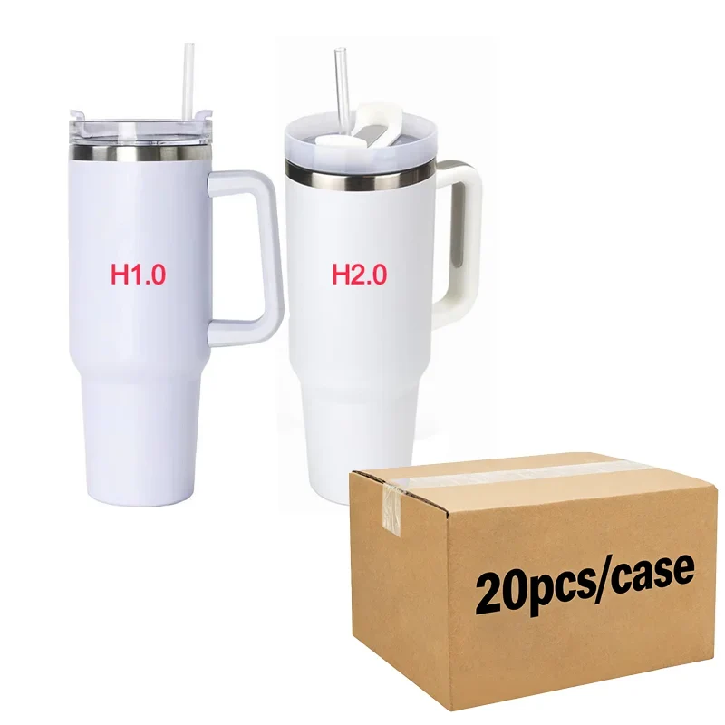 Us in Stock 40 OZ Cold Retention Outdoor Use 40 OZ Insulated Tumblers With Handle for Home Office Outdoor Daily Use